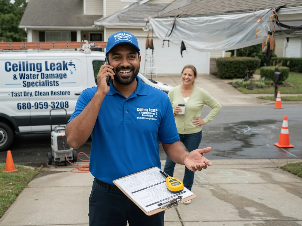 Ceiling Leak Cleanup Sula, MT FAQs